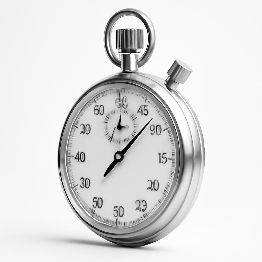 베이직 스톱워치